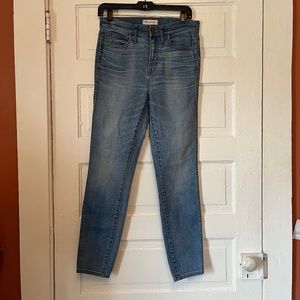 Madewell 10" High Rise Skinny Jeans